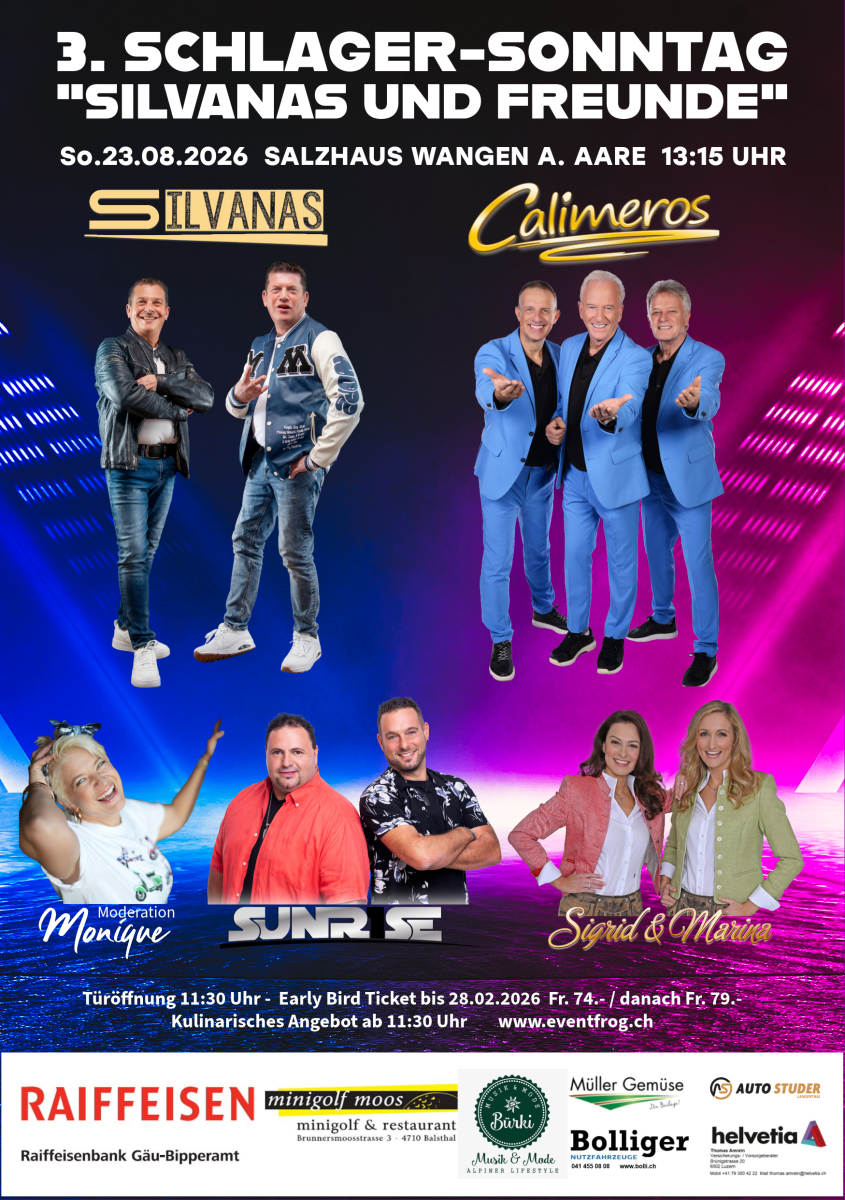 3.Schlager-Sonntag "Silvanas & Freunde"